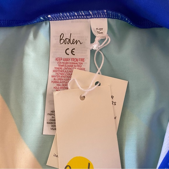 Mini Boden Multi Rainbow Swimsuits Girls - Picture 11 of 12